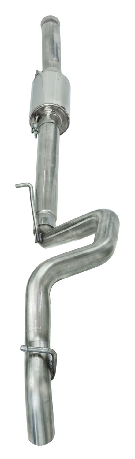 Pypes 2018-2020 Jeep Wrangler JL 2.0L 4 Cylinder HGC (High Ground Clearance) Cat Back Exhaust System SJJ35R
