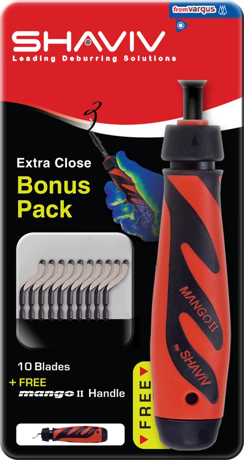 Shaviv Bonus Pack Handle Plus 10 B10 Blades