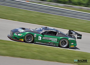 Paul Menard #3 Trans Am Ford Mustang wins at Pitt Race