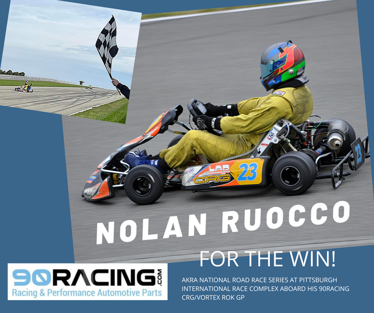 Nolan Ruocco Wins at Pitt Race! – 90racing