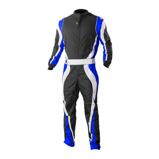K1 RaceGear Speed 1 Kart Suit (Black/Blue/White)