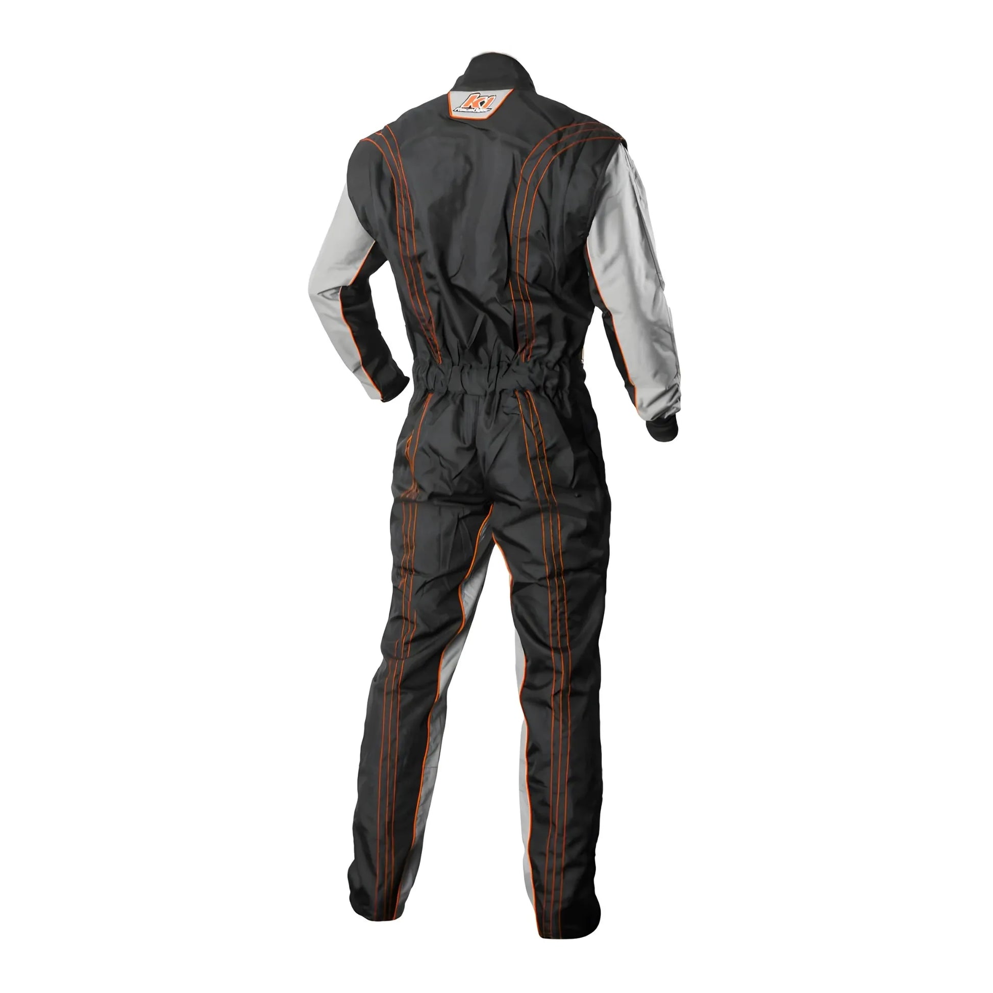 K1 Racegear GK2 Karting Suit Black/Orange (back)