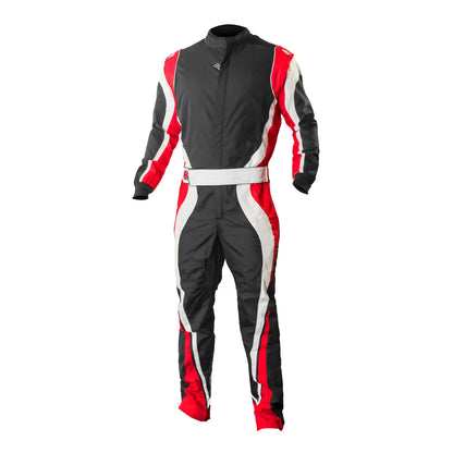 K1 RaceGear Speed 1 Kart Suit (Black/Red/White)
