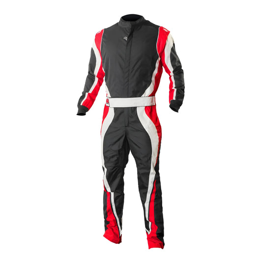 K1 RaceGear Speed 1 Kart Suit (Black/Red/White)
