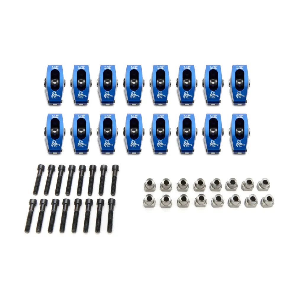 Scorpion Racing BBF Roller Rocker Arms 1.73 Ratio Pedestal Mount 1024