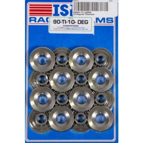 Isky Cams 10-Degree Titanium Retainers (16) 90-TI-10-DEG