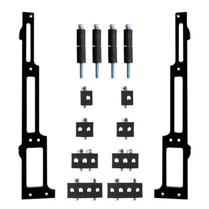 R&M Spark Plug Wire Loom Small Block Chevy SBC Black Vertical Style 1101-90-K