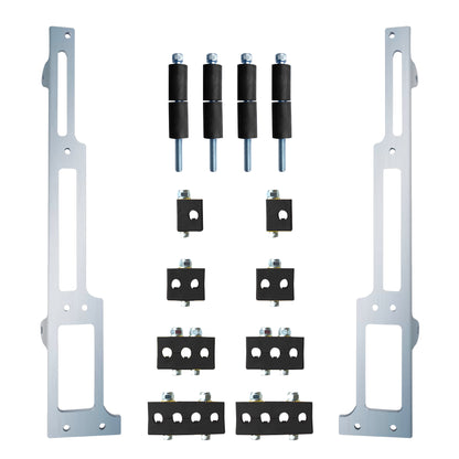 R&M Spark Plug Wire Loom Small Block Chevy SBC Polished Vertical 1101-90-P