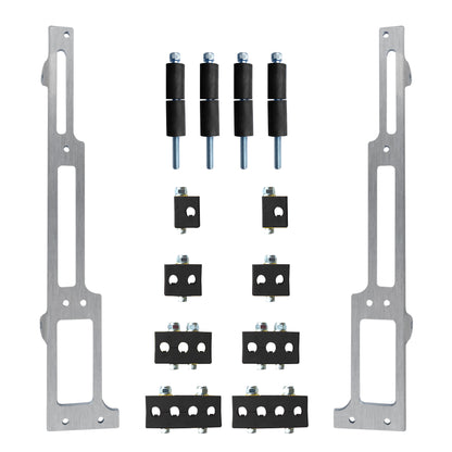 R&M Spark Plug Wire Loom Small Block Chevy SBC Satin Vertical Style 1101-90-S