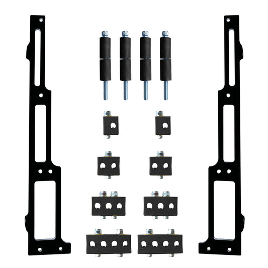 R&M Spark Plug Wire Loom Big Block Chevy BBC Black Vertical Style 1102-90-K