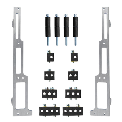 R&M Spark Plug Wire Loom BBC Big Block Chevy Satin Vertical Style 1102-90-S