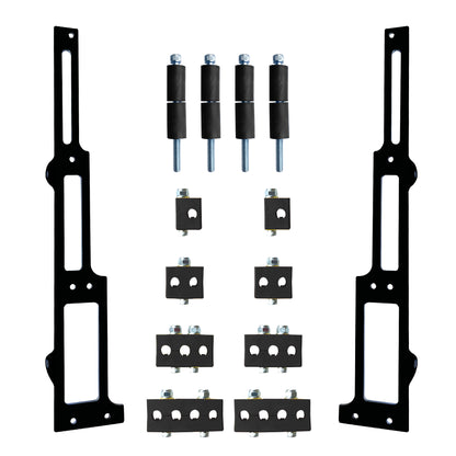 R&M Spark Plug Wire Loom Small Block Ford SBF Black Vertical Style 1105-90-K