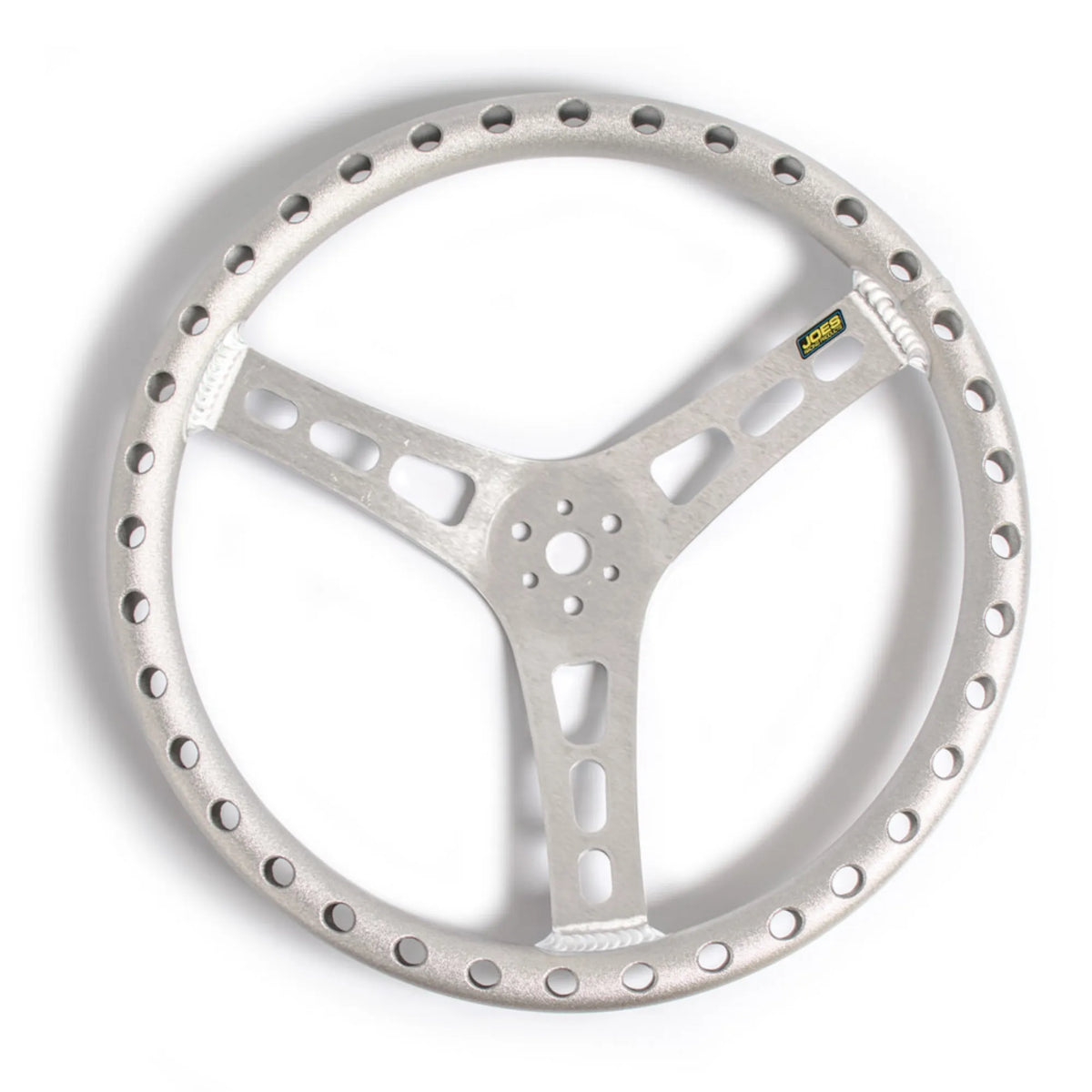 JOES Lightweight Aluminum  Dished Steering Wheel (Natural)