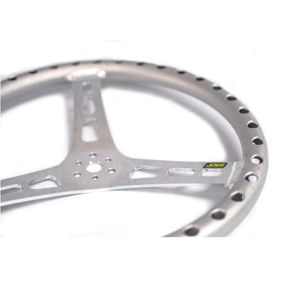 JOES Lightweight Aluminum  Dished Steering Wheel (detail
