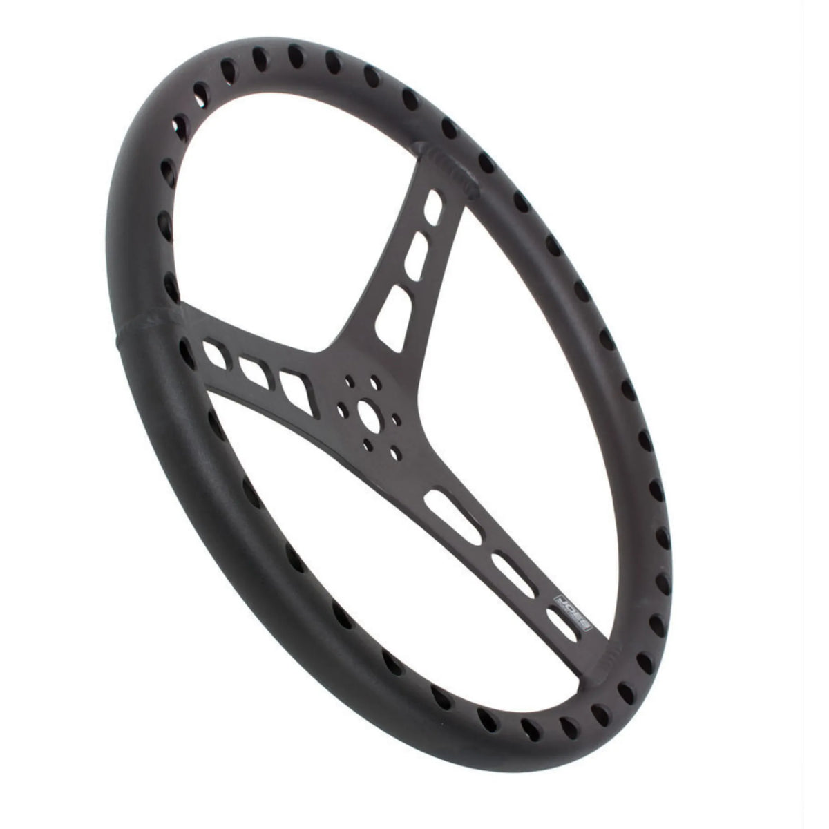 JOES Lightweight Aluminum  Dished Steering Wheel (Black)