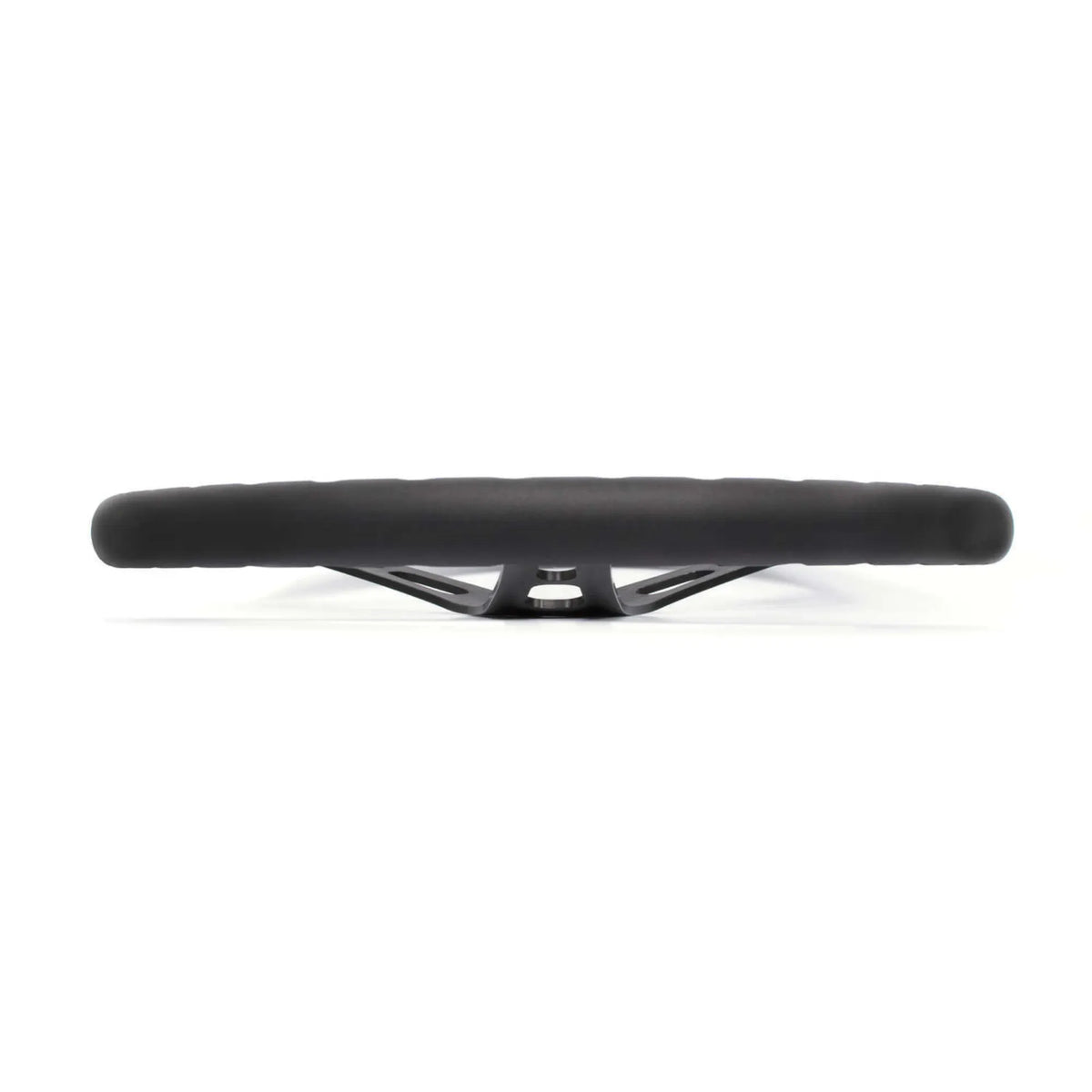 JOES Lightweight Aluminum  Dished Steering Wheel (Black) - Side View