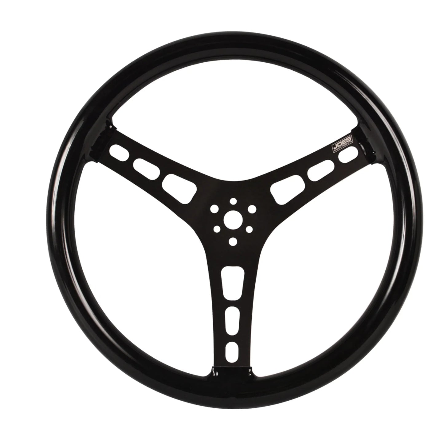 JOES 15" Lightweight Aluminum Rubber Coated Dished Steering Wheel