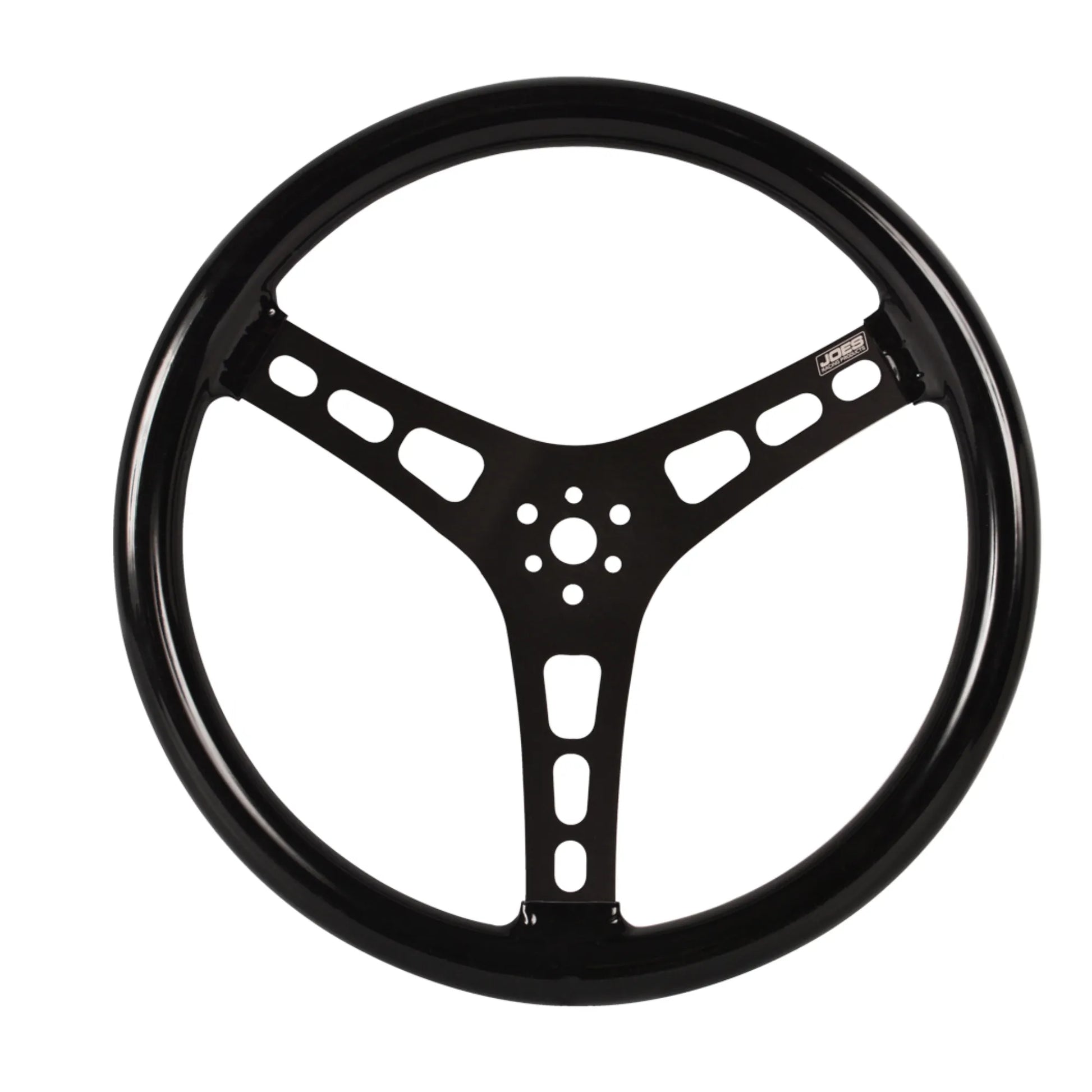 JOES 15" Lightweight Aluminum Rubber Coated Dished Steering Wheel