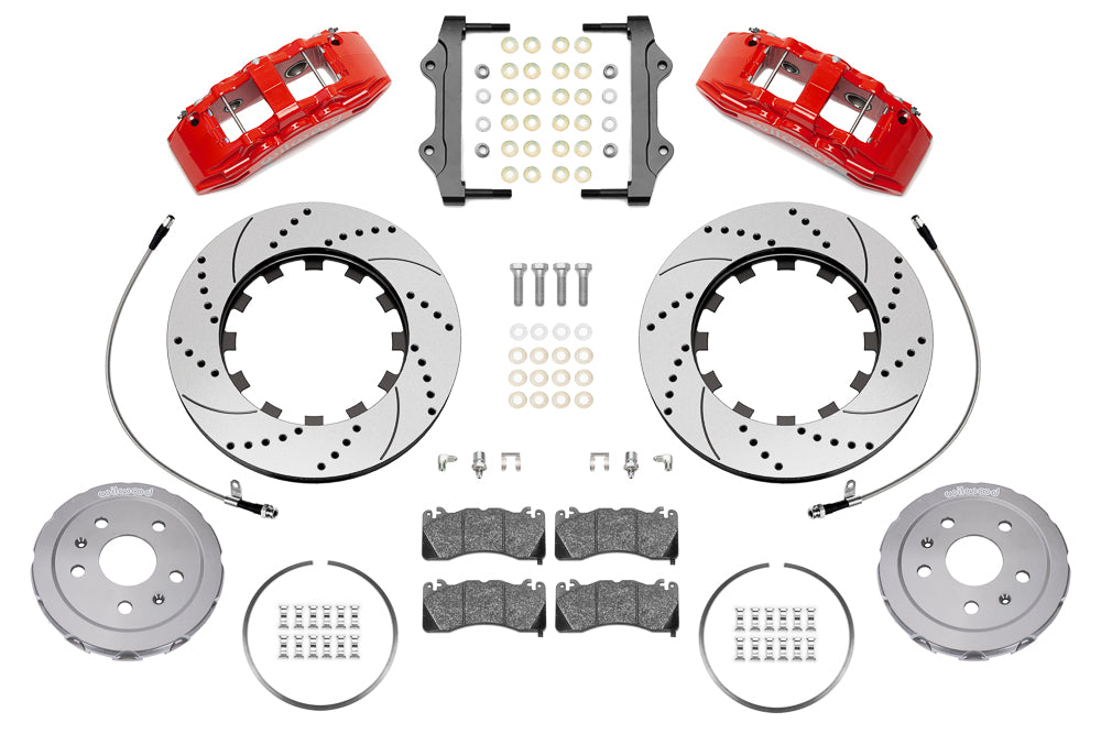 Wilwood SX6R Big Brake Dynamic Front Brake Kit 140-17004-DR (Contents)