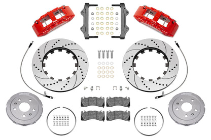 Wilwood SX6R Big Brake Dynamic Front Brake Kit 140-17004-DR (Contents)