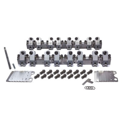 T&D Machine SBC 220 SportComp Shaft Rocker Arm Kit 1.60/1.50 Ratio 10001-160/150