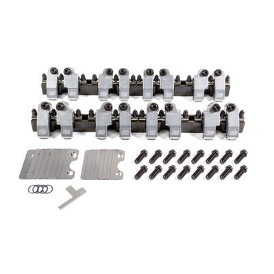 T&D Machine SBC Shaft Rocker Arm Kit w/Bowtie 18-Degree Heads 2053-160/155
