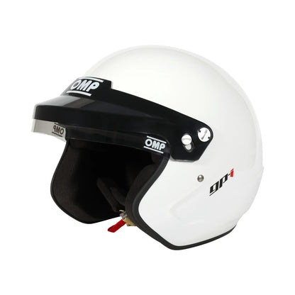 OMP GP-I Open Face Helmet SA2025 (Gloss White)