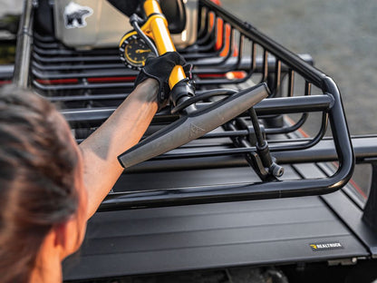 RealTruck Elevate Cargo Basket (Narrow) holds all cargo