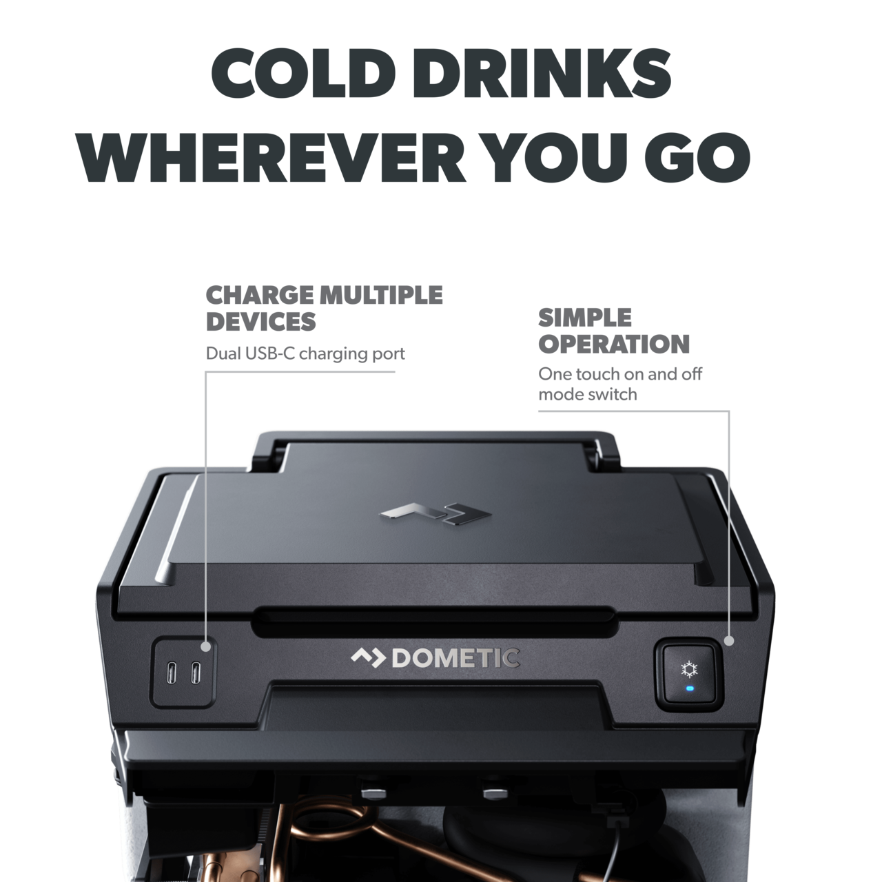 Dometic Center Console Refrigerator (Ford F150)