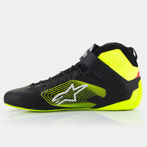 Alpinestars Tech-1 Z V3 Shoes (Side, Black/Yellow)