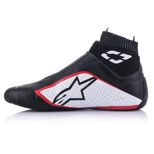 Alpinestars Supermono V2 Shoes (Side, Black/Red)