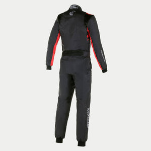 Alpinestars KMX-9 V3 Graphic 3 Kart Suit (Back, Black/Red)