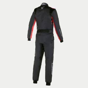 Alpinestars KMX-9 V3 Youth Kart Suit Graphic 3 (Back, Black/Red)