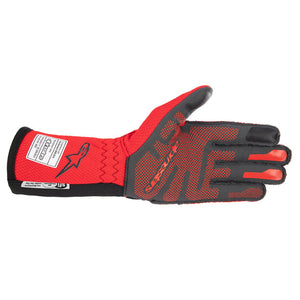 Alpinestars Tech-1 ZX V3 Gloves SFI (Palm, Red)