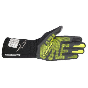 Alpinestars Tech-1 ZX V3 Gloves SFI (Palm, Yellow)