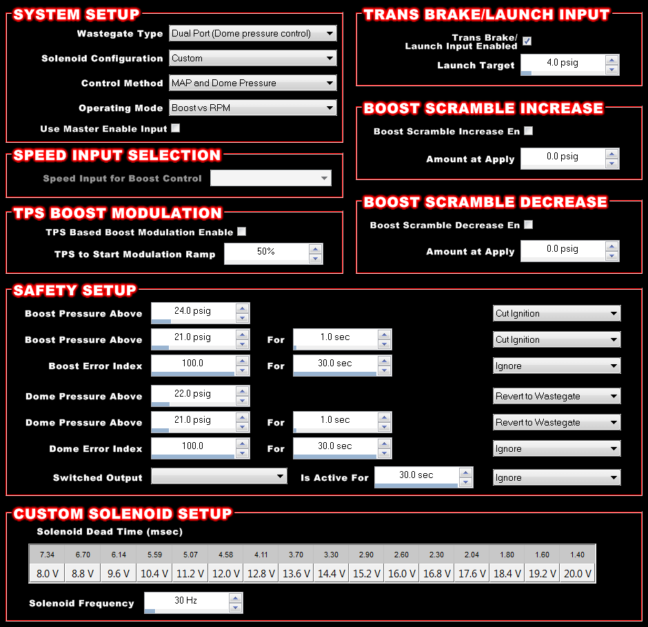 Holley Dominator EFI Kit 550-655 (Configuration)