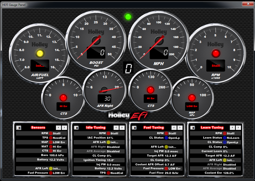 Holley Dominator EFI Kit 550-655 Illustration