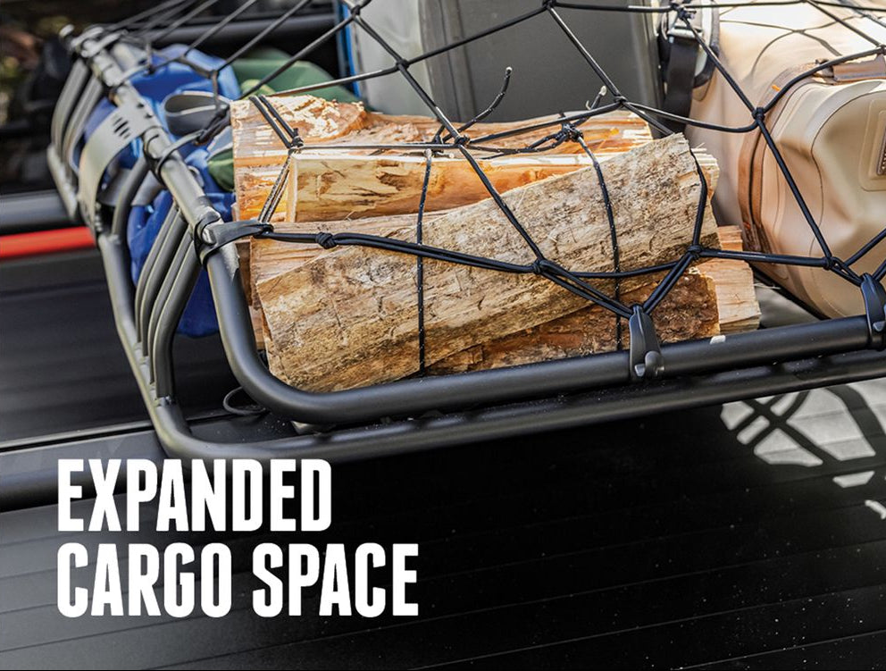 RealTruck Elevate Cargo Basket provides expanded cargo space