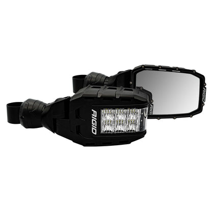 Rigid Reflect UTV LED Light Exterior Mirrors