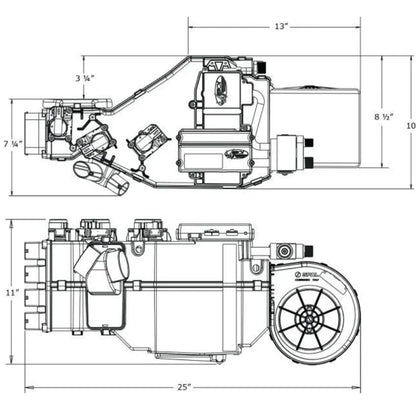 GEN 5® Magnum® MAX Evaporator Kit (Diagram)