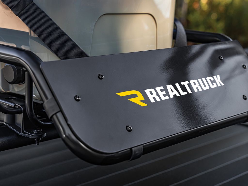 RealTruck Elevate Cargo Basket (Narrow) - Close-Up view of aero features