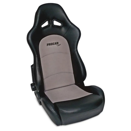 ProCar Sportsman Pro Racing Seat Grey/Black 80-1615-73