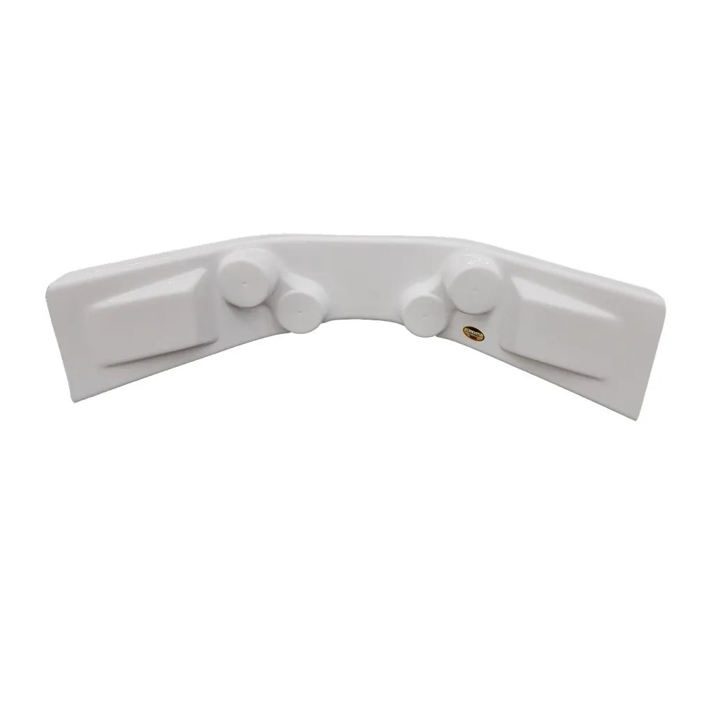 Dominator Dash Panel Curved White 