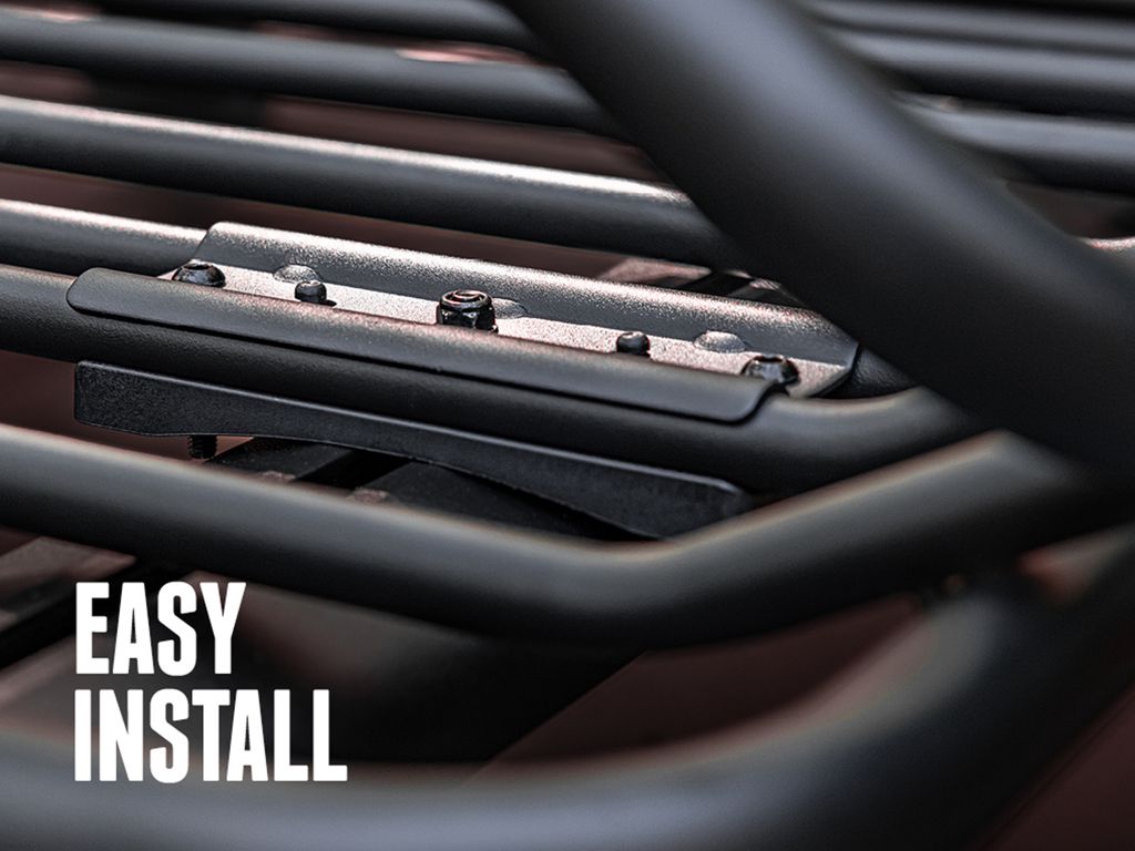 RealTruck Elevate Cargo Basket is easy to install