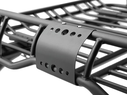RealTruck Elevate Cargo Basket Standard shown with detail of construction