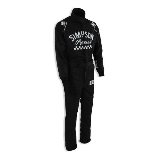 Simpson Checkers Race Suit (Black)
