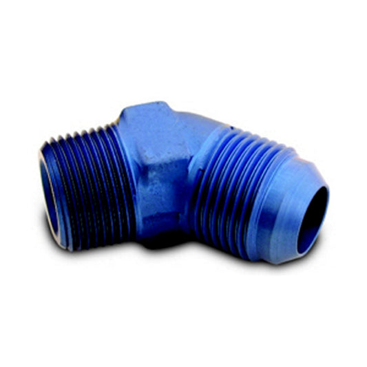 A-1 Racing Products Adapter 45 #6 Flare 3/8" NPT