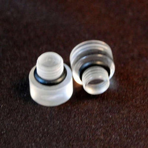 AED Performance Clear Fuel Bowl Sight Plugs - Pair 5170