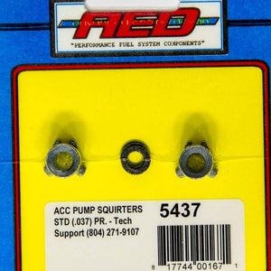 AED Performance .037" Accelerator Pump Squirters 5437