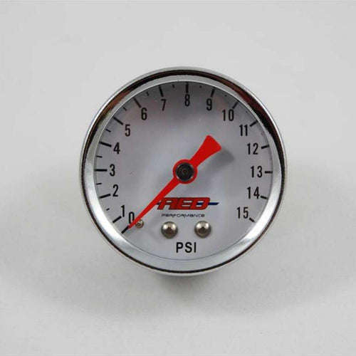 AED Performance 1-1/2 Fuel Pressure Gauge 0-15psi 6100